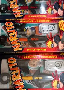 Naruto Minato Kunai &amp; Headband Set