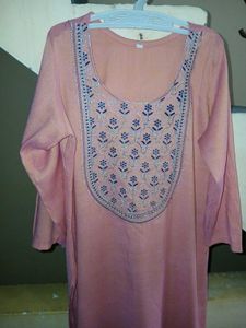 Peach Color Unused Kurti Medium Size