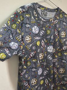 Space Print T-Shirt