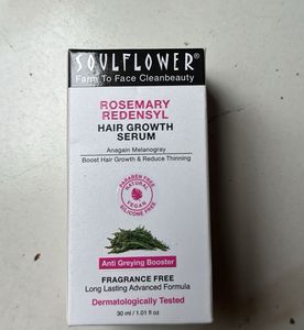 SOULFLOWER ROSEMARY REDENSYL HAIR GROWTH SERUM