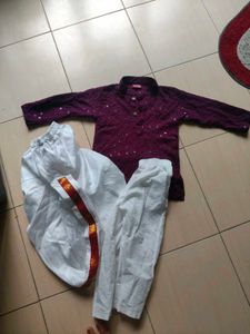 Boys Ethnic Kurta Set 2 In 1 Style
