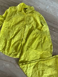 Lime Yellow co ord set