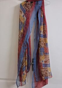 Stitched Chudidar Top With Dupatta