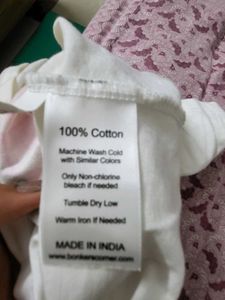 White Bonkers Baby Tee