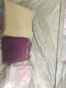 Saree Fabrics - set of 3