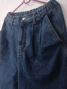 Dark Blue Baggy Jeans