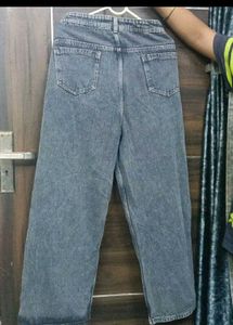 Grey Wide Leg Jeans🎀