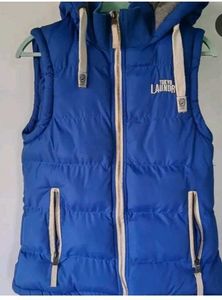 Blue Tokyo Laundry Padded Vest