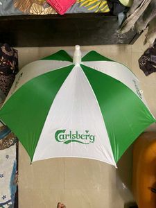 Green/White Umbrella