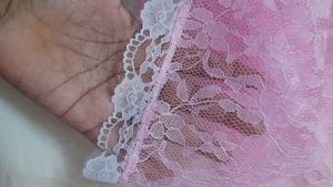 Baby Pink Lace Scarf Veil For Mass New