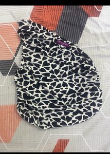 Chic Animal Print Top