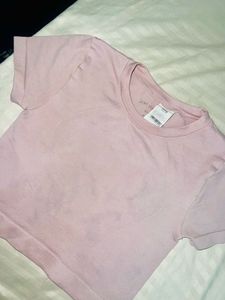 Cute Pink Crop Top