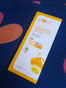 Yuzu &amp; Alpha Arbutin Weightless Fluid Sunscreen
