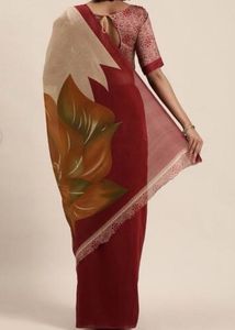 Bhagalpuri Silk Printed Saree