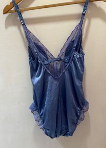 Beautiful Lace &amp; Satin Bodysuit