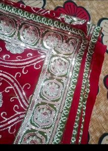 Party Wear Saree With Blouse