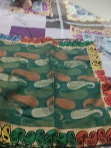 Green Paisley Dupatta