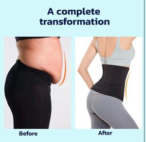 Boldfit Slim Belt for Belly Fat -3 Meter Black