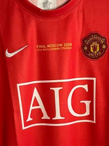 Man United 2008 Final Moscow Jersey
