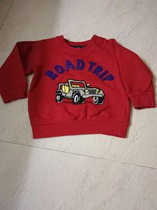 Red&Black Girls Pant Set