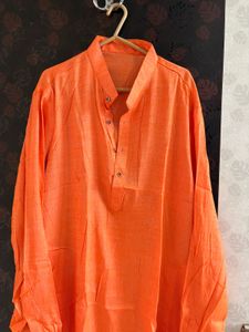 Orange Kurta