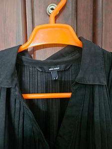 Elegant Black Shirt Dress