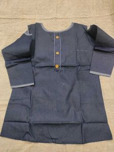 New, Soft Denim Look Top