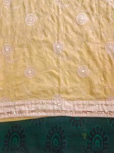 Light Green Embroidery Kurta
