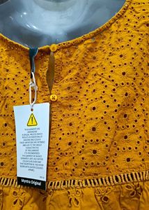 Yellow Floral Top