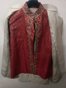 Elegant Men&#39;s Ethnic Sherwani 3 Piece Set