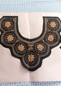 🖤 Amazing Handwork Patch For Neck &amp; Sleeves