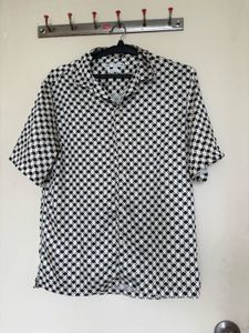 ZARA SATIN PRINTED SHIRT