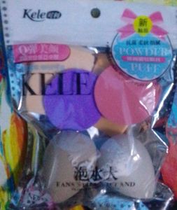 Pack of 6 Kele Makeup Sponges