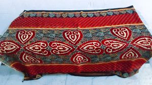 Patterned heart-shaped dress