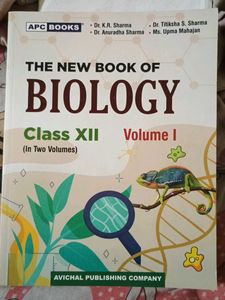 The New Book of Biology Class XII Vol. I