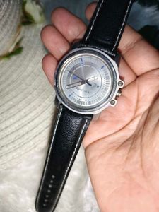 Fast Track Stylish Silver Men&#39;s Watch 🎁BOGO🎁