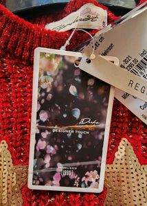 Duke stardust Red Star Sweater