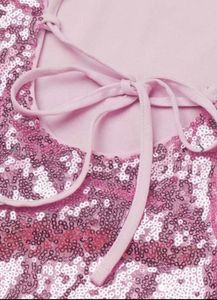 Sparkly Pink Mini Dress