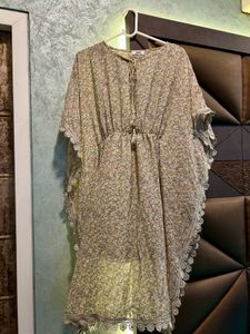 Floral Print Caftan