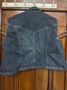 Denim Vest Jacket