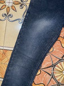 Dark Blue Denim Jeans