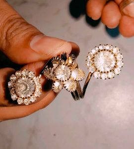Vintage Rhinestone Ring Collection