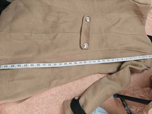 Korean Style Brown Coat
