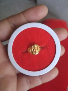 New Born Baby Gold Ring O To 2 Yer