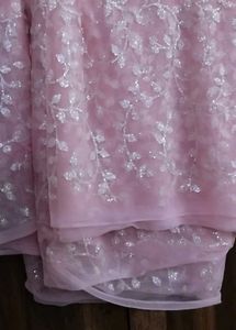 Pink💕 Saree Fabric 6 Meter