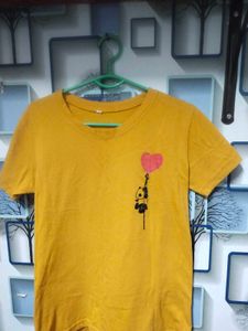 Mustard Yellow T-shirt