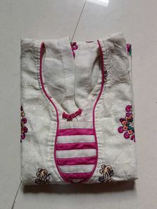 Elegant Embroidered Kurta