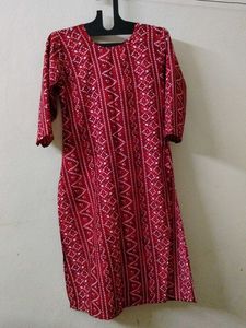 Bandhini print kurti