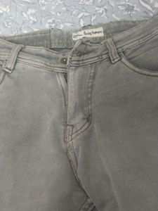 Gray Denim Jeans