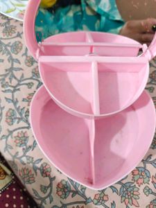 Pink Heart Organizer